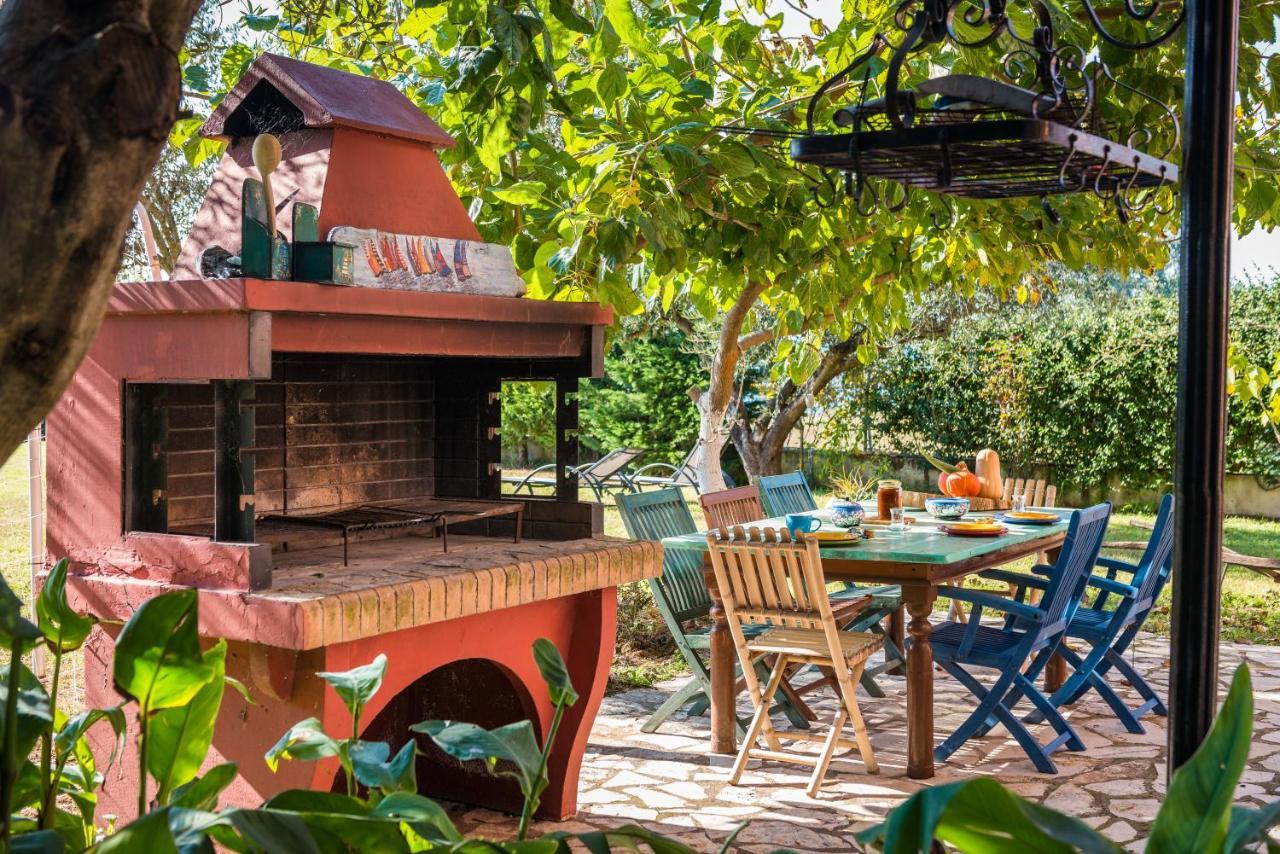Beachfront Villa Meliti Ágios Matthaíos Eksteriør bilde