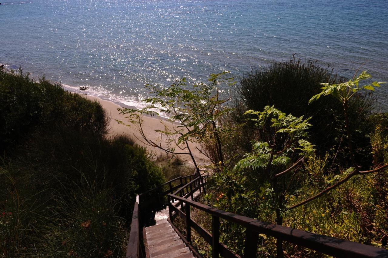 Beachfront Villa Meliti Ágios Matthaíos Eksteriør bilde